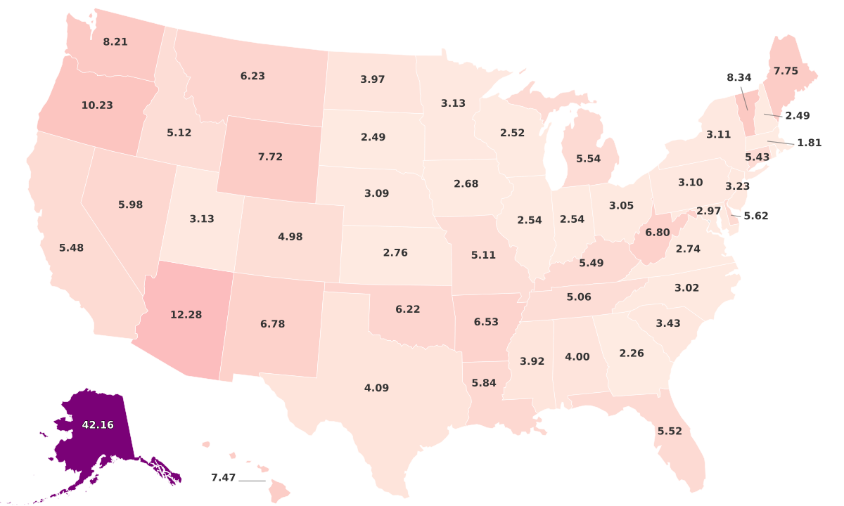 Missing Persons By State