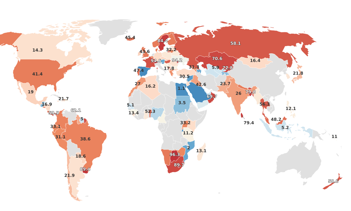 Rape Statistics By Country