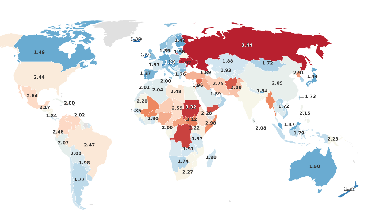 Safest Countries in the World