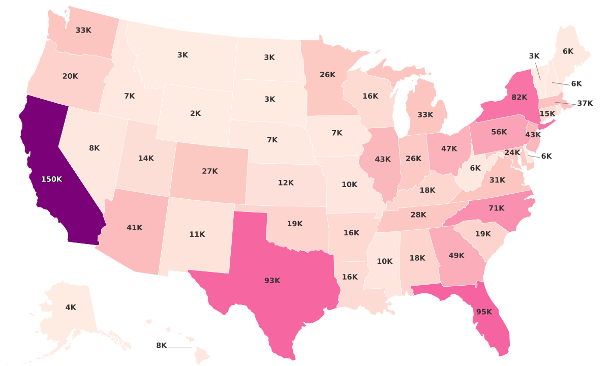 Transgender Population By State