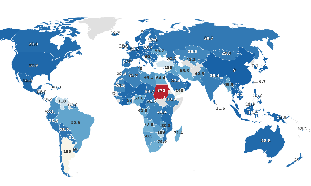 Worst Countries To Live In