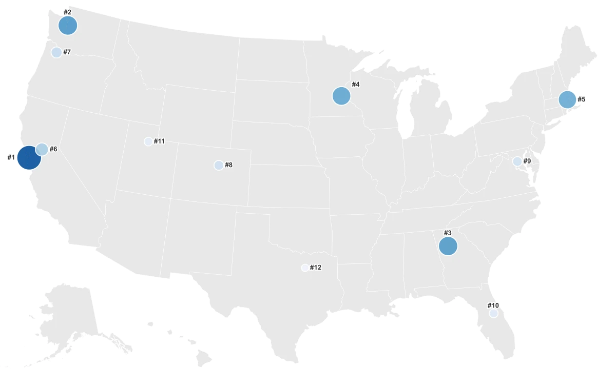 Gayest Cities in America